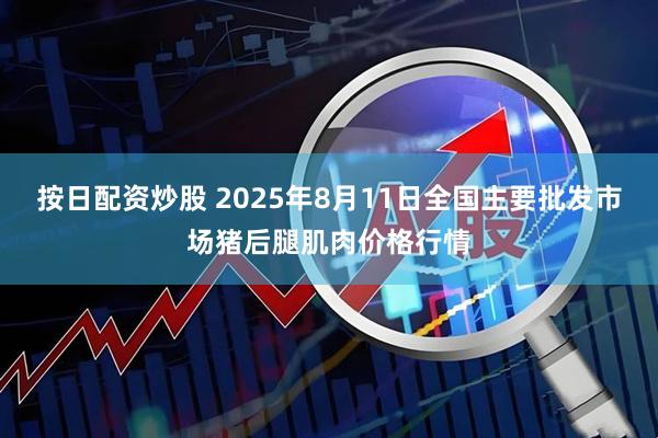 按日配资炒股 2025年8月11日全国主要批发市场猪后腿肌肉价格行情